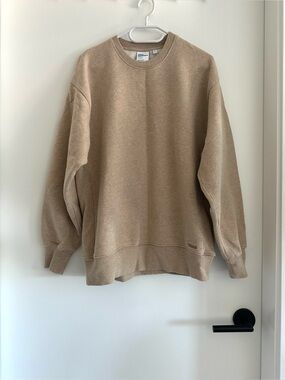 TNA Heather Beige Crewneck Sweatshirt